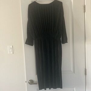 H&M Black Long Sleeve Dress
